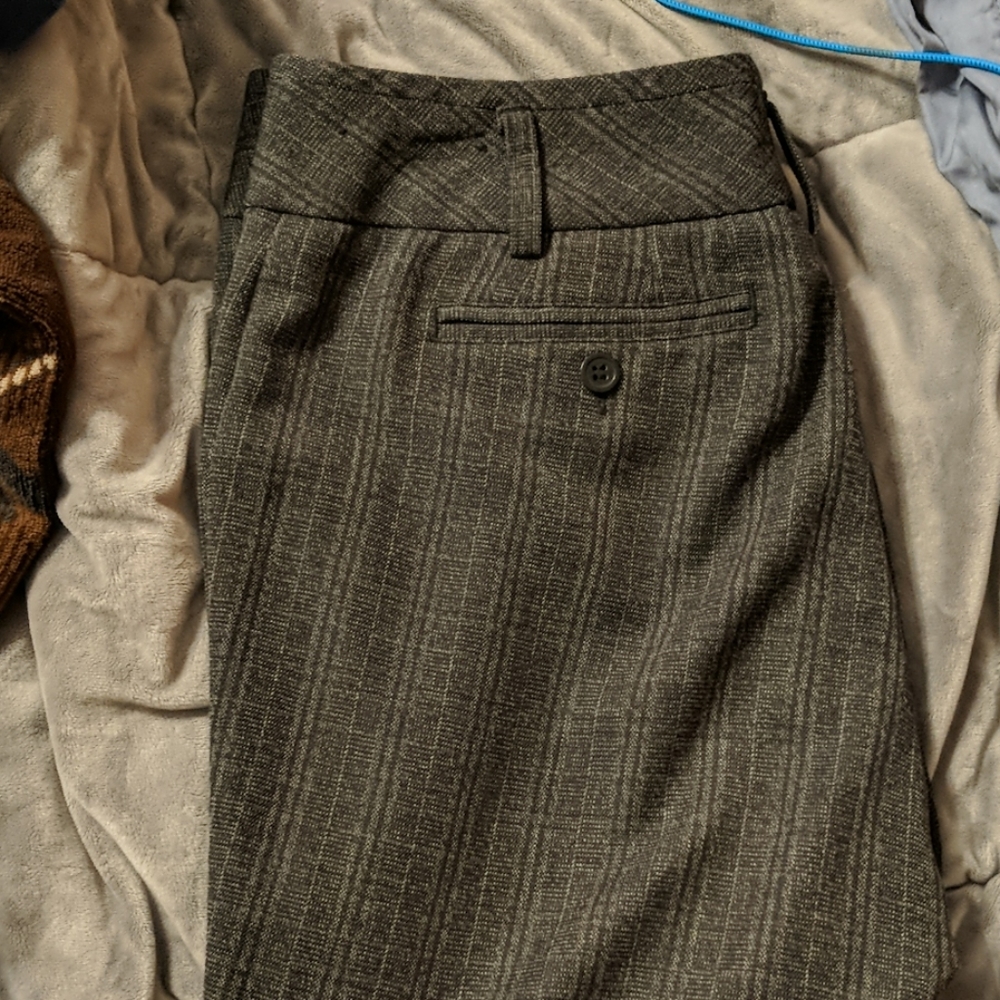 Dark grey dress pants